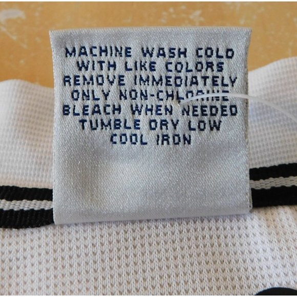 DAC Athletic Club Dry Fit Shirt Mens XL White Go Dry High Neck Golf Short Sleeve - Picture 7 of 8